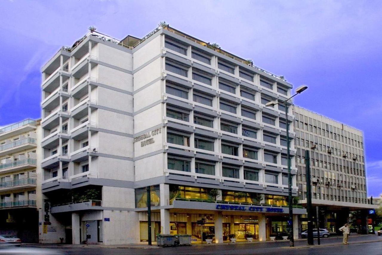 Crystal City Hotel Atenas Exterior foto