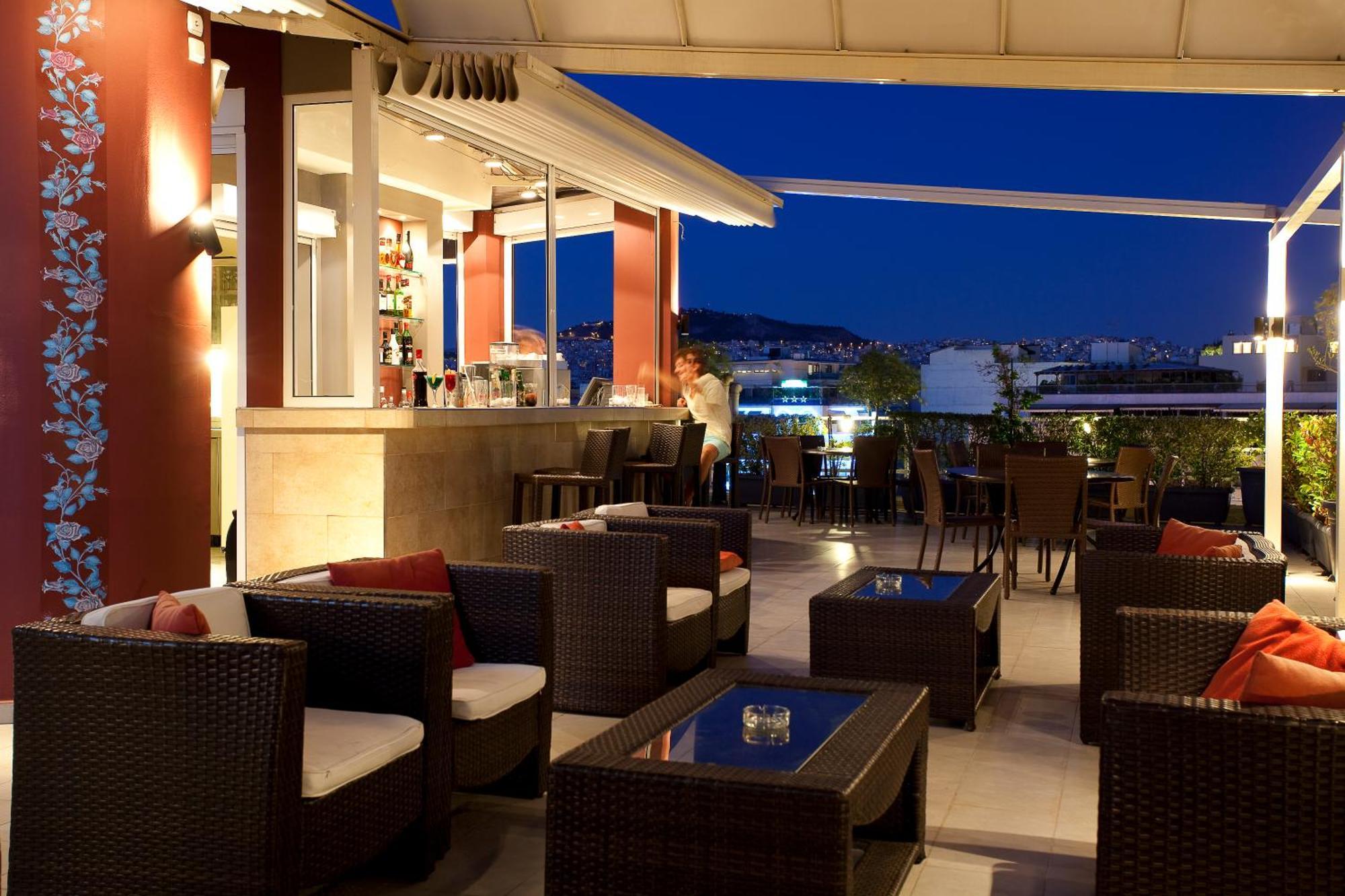 Crystal City Hotel Atenas Exterior foto