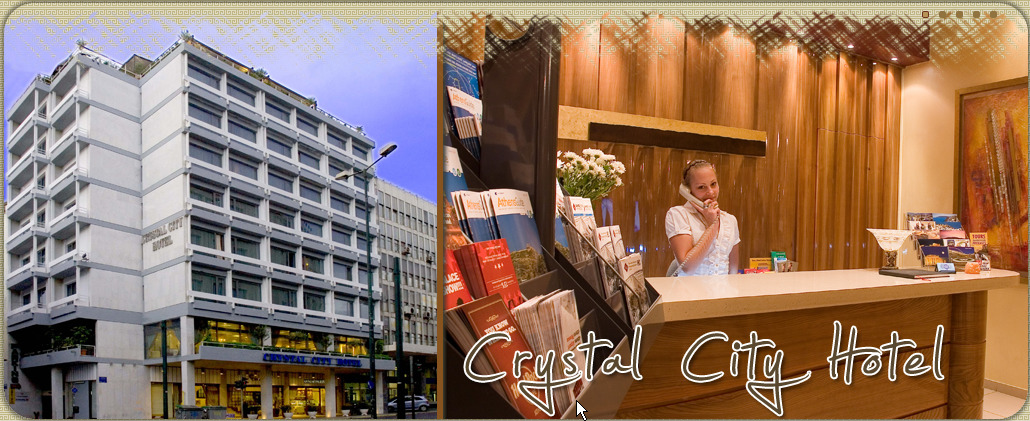 Crystal City Hotel Atenas Exterior foto