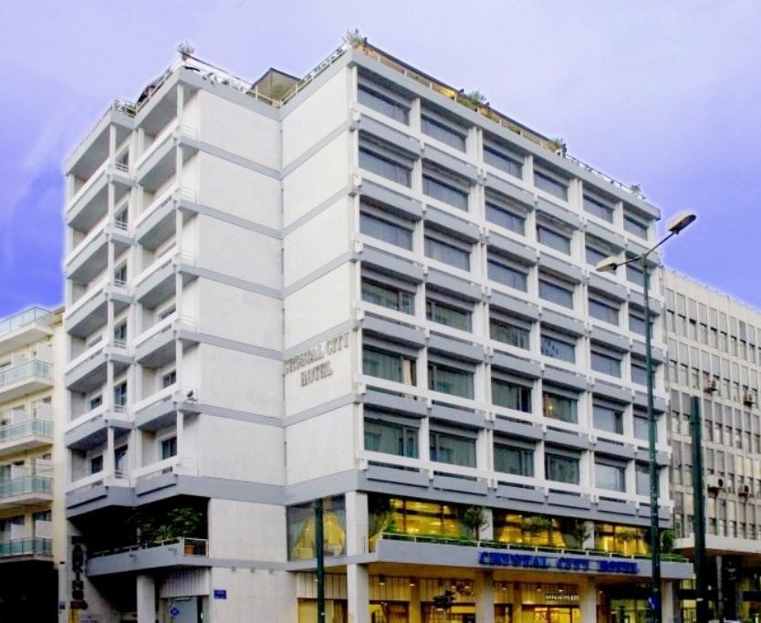 Crystal City Hotel Atenas Exterior foto
